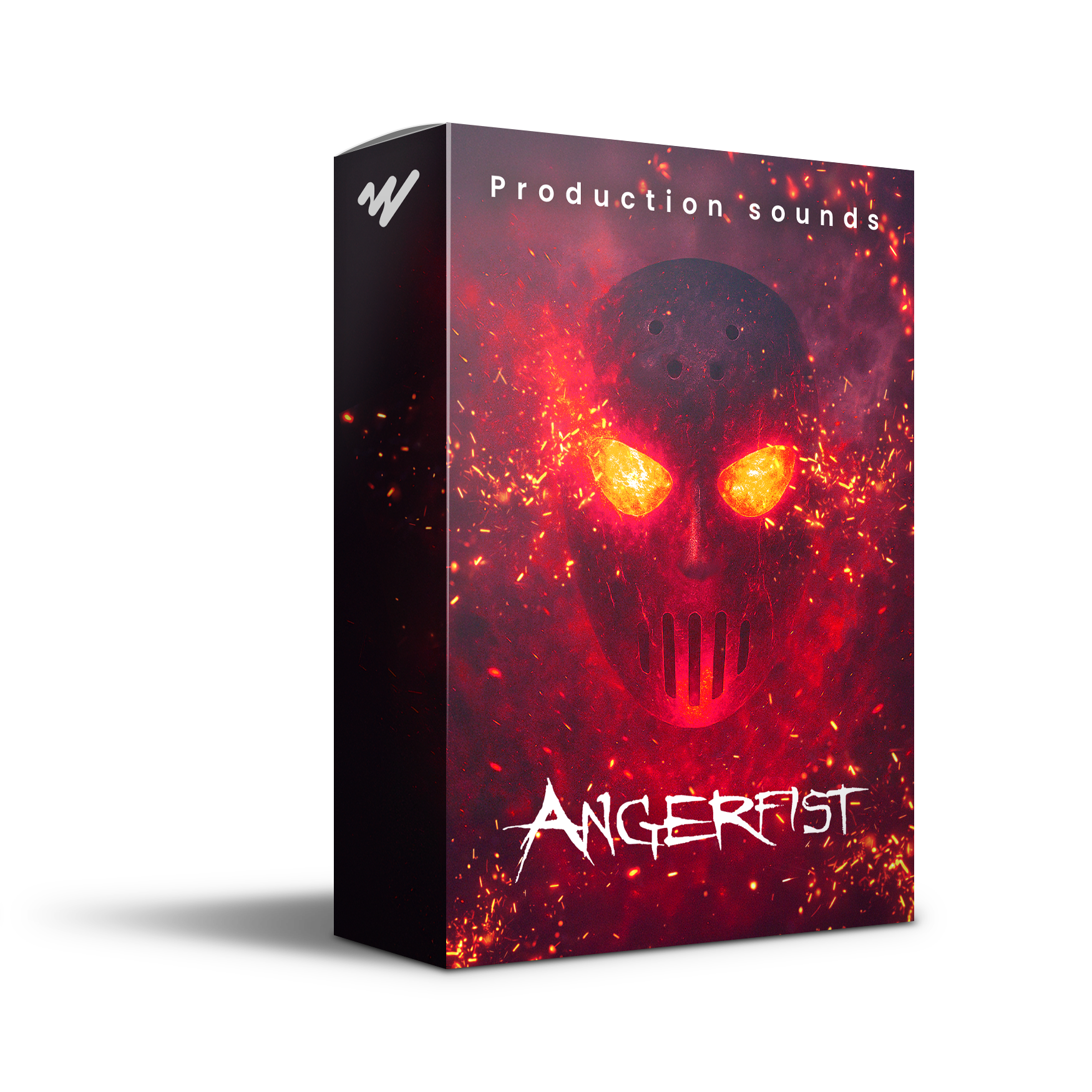 box 3D sample pack Angerfist signature