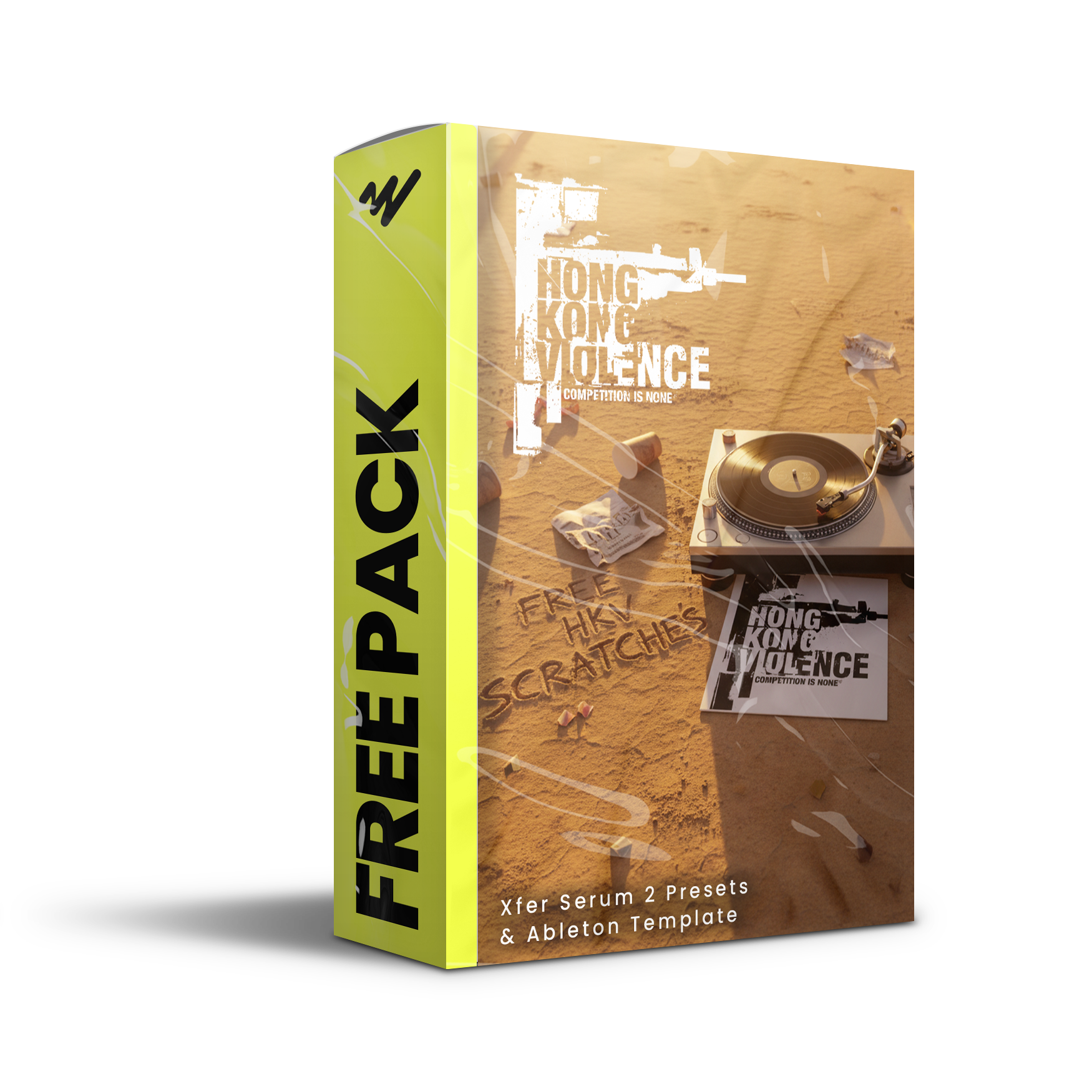 We-Tweak FREE SCRATCHES sample pack by HKV BOXCOVER-3d